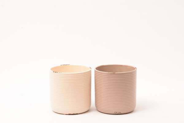 Picture of EMPTY POT- BEIGE/ Pink