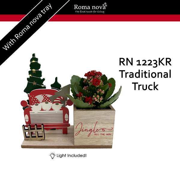 Picture of KALANCHOE BLOSSFELDIANA RED TRADITIONAL TRUCK