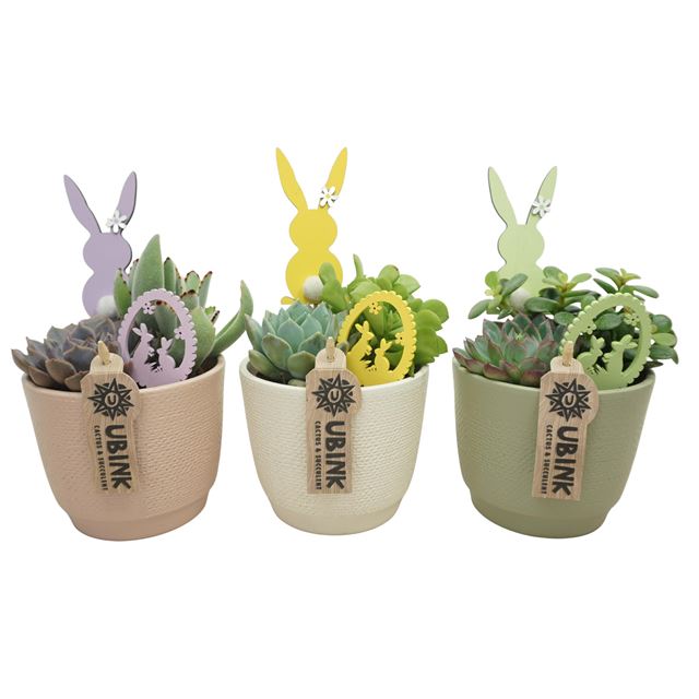 Picture of Easter arrangement 02pp in ceramic