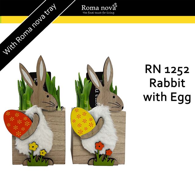 Picture of Narcissus rabbit with egg